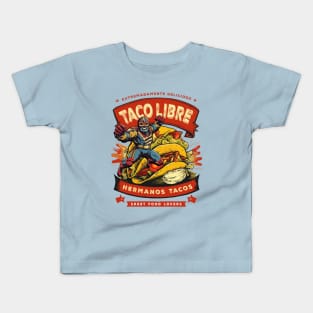 Taco Lucha Libre Kids T-Shirt